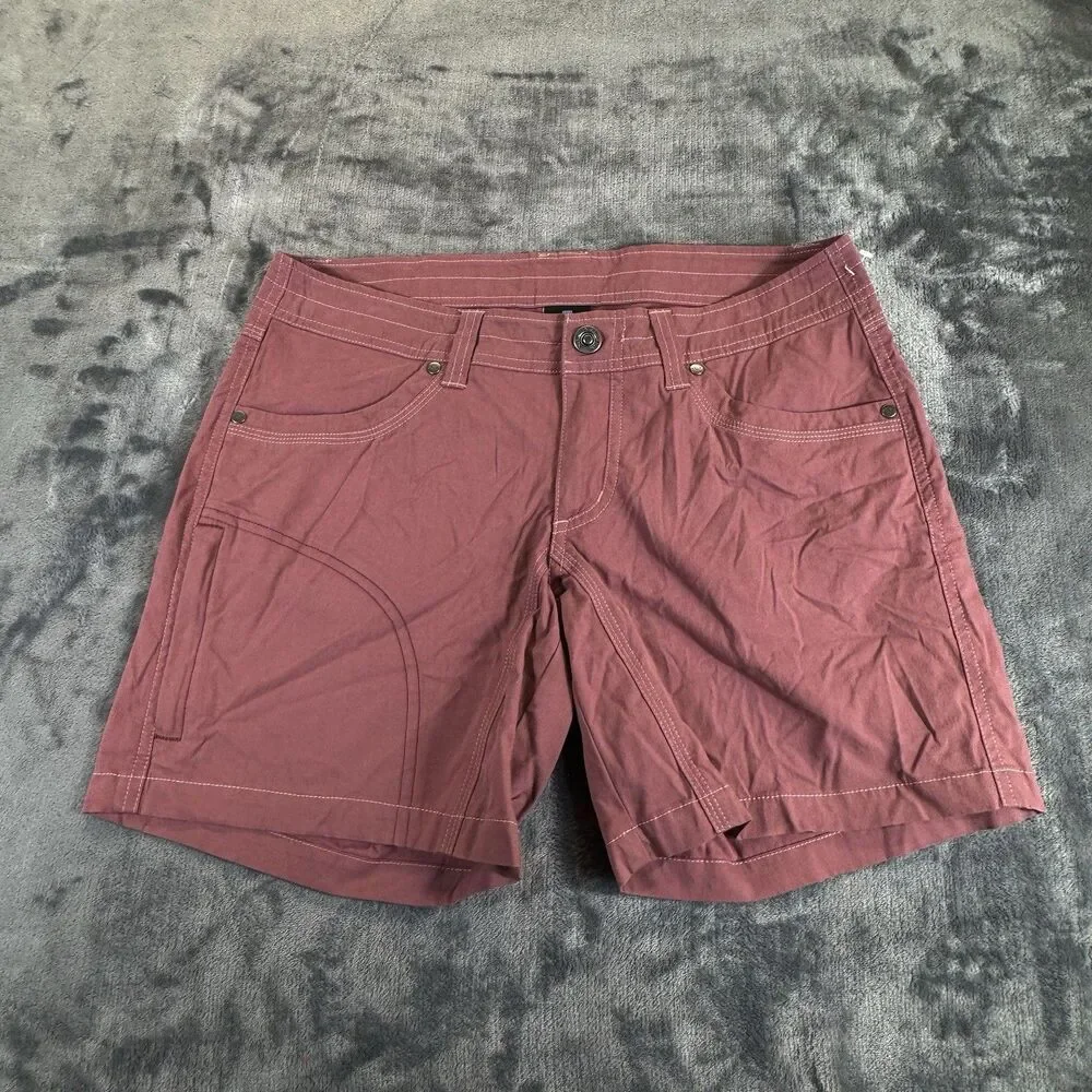 KUHL Sz 8 Shorts Splash Cargo Utility Hiking Stretch Outdoor Gorpcore UPF50 NWOT